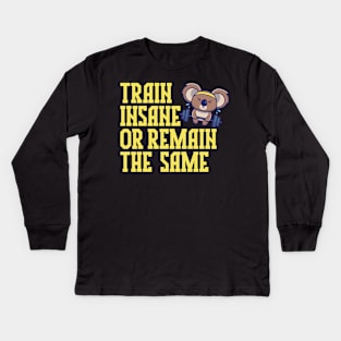 Insane Train Kids Long Sleeve T-Shirt